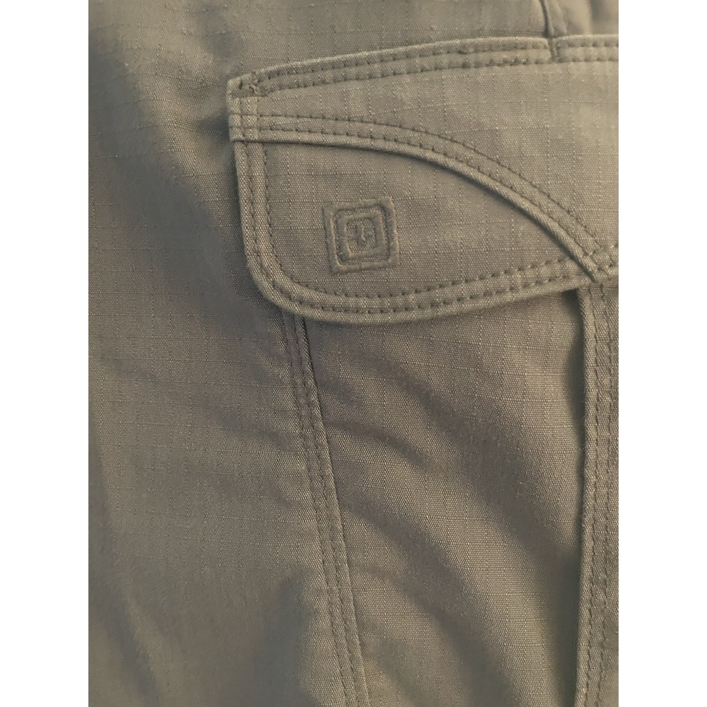 5.11 Tactical Fast-Tac‎ Urban Pants Womens 18 Gray Ripstop Lightweight Workwear